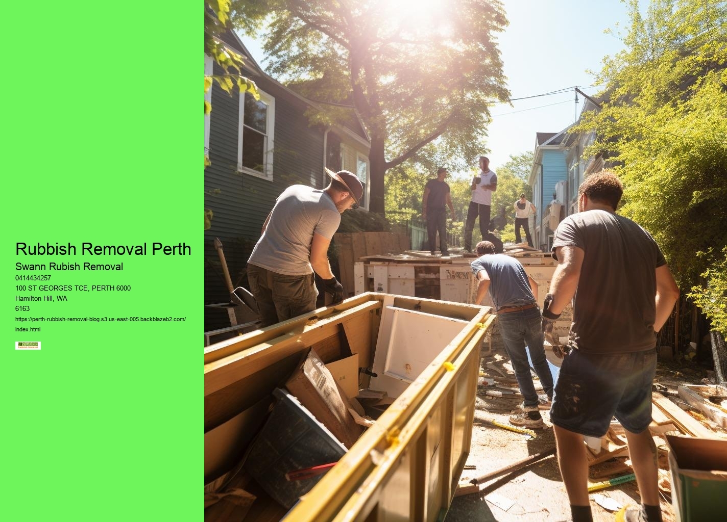 Perth Rubbish Removal Excellence
