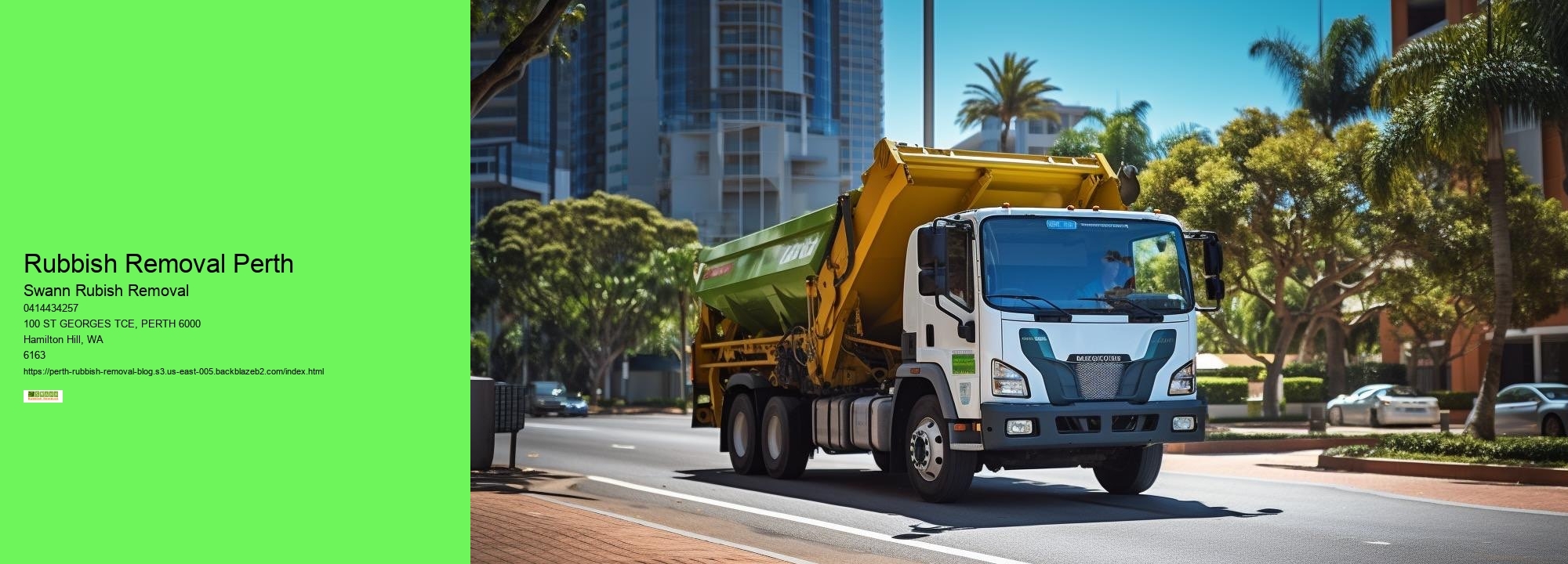Perth Commercial Junk Removal