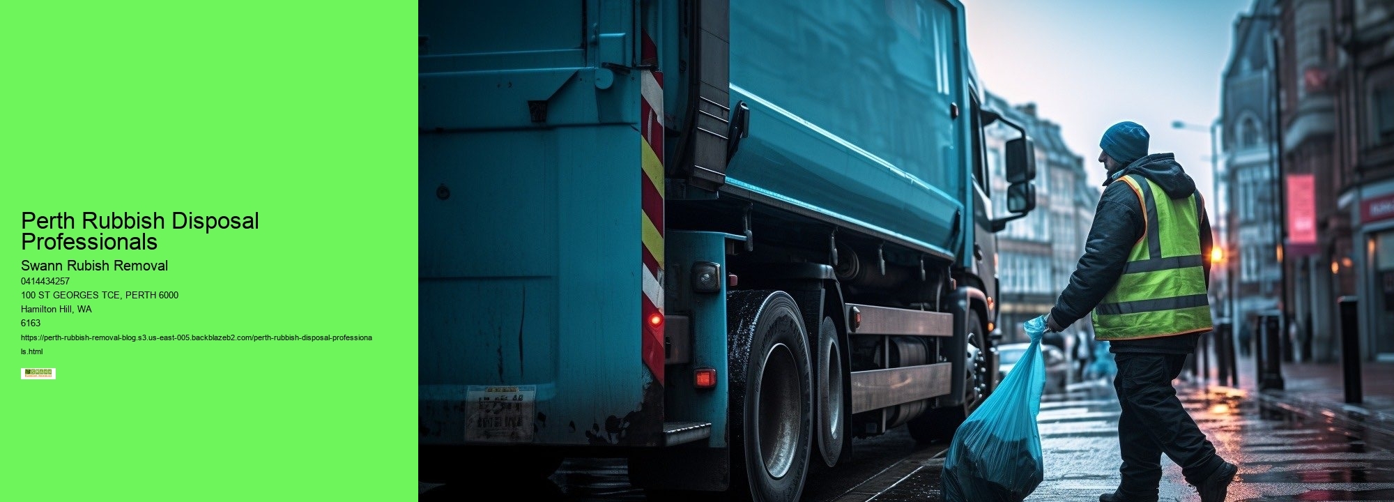 Perth Rubbish Disposal Professionals