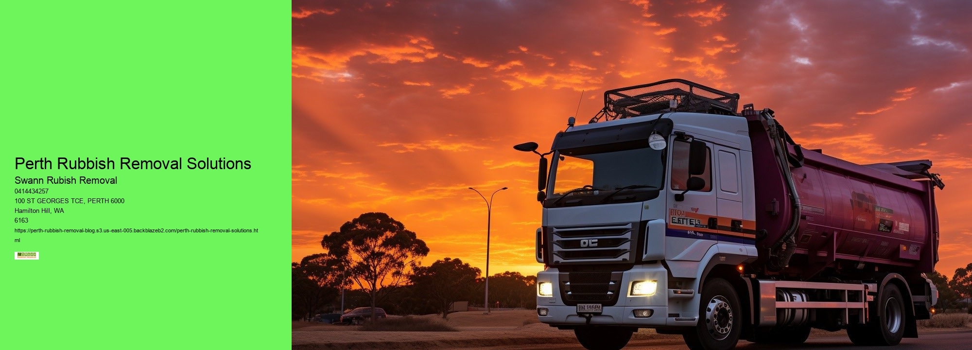 Perth Rubbish Removal Solutions