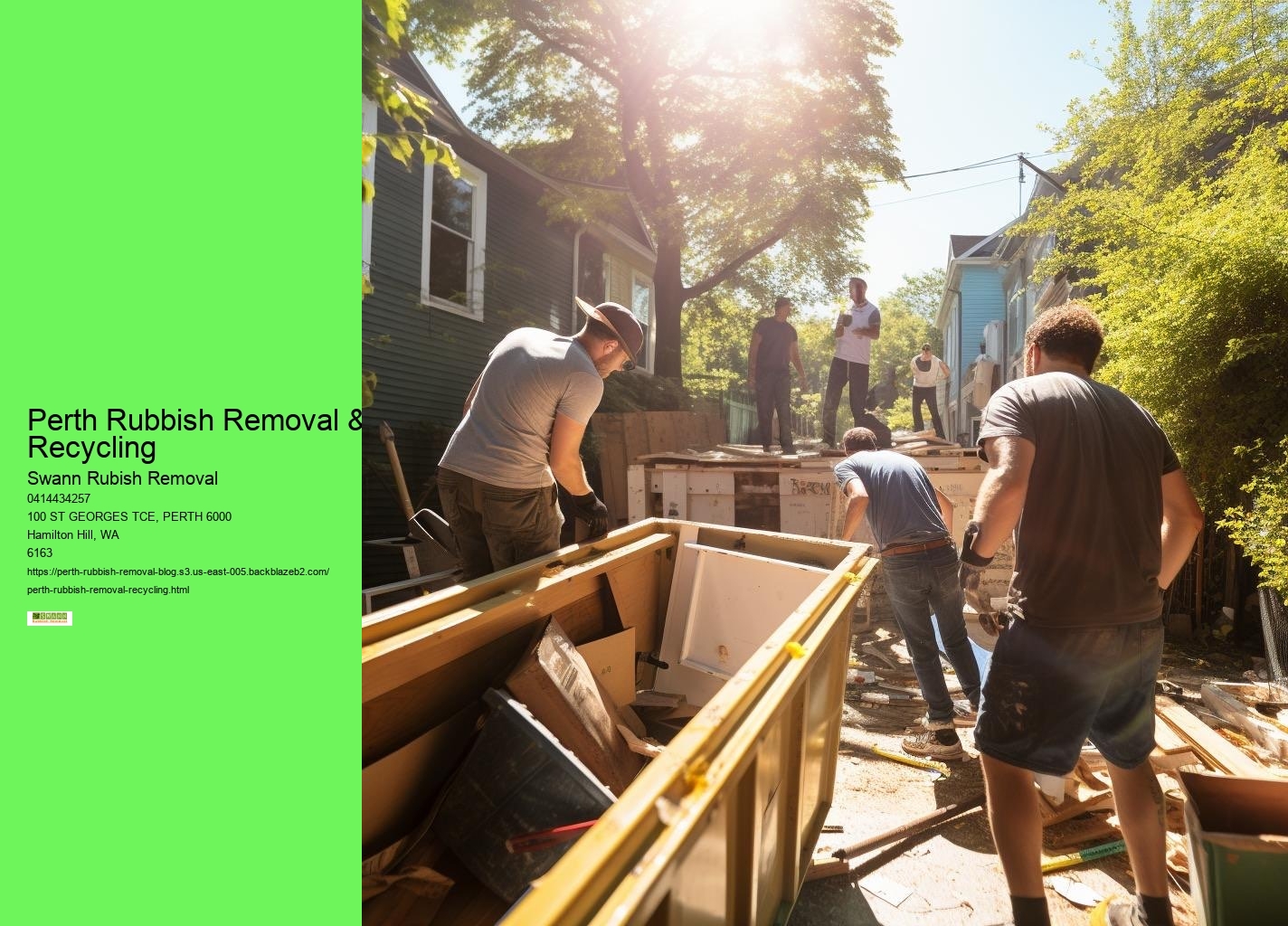 Perth Garden Clearance Services