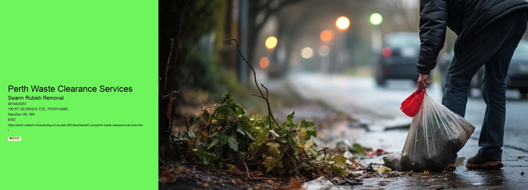 Perth Commercial Waste Expertise