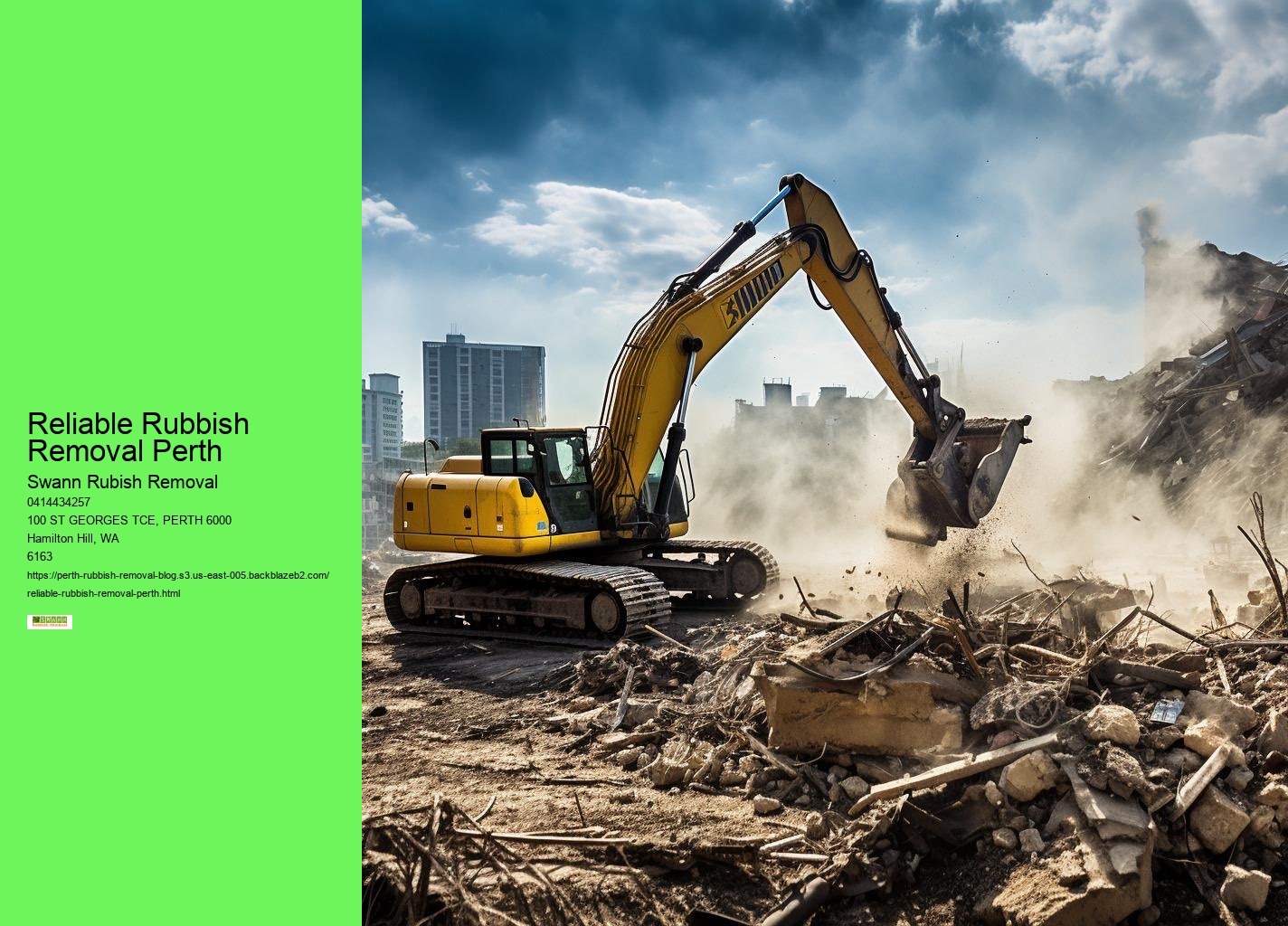 Comprehensive Waste Services Perth
