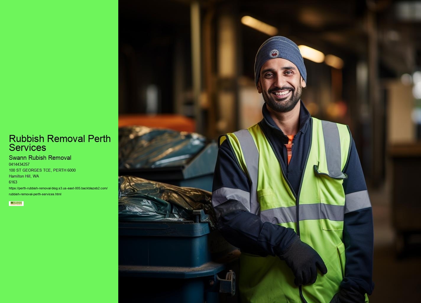 Comprehensive Garbage Clearance Perth