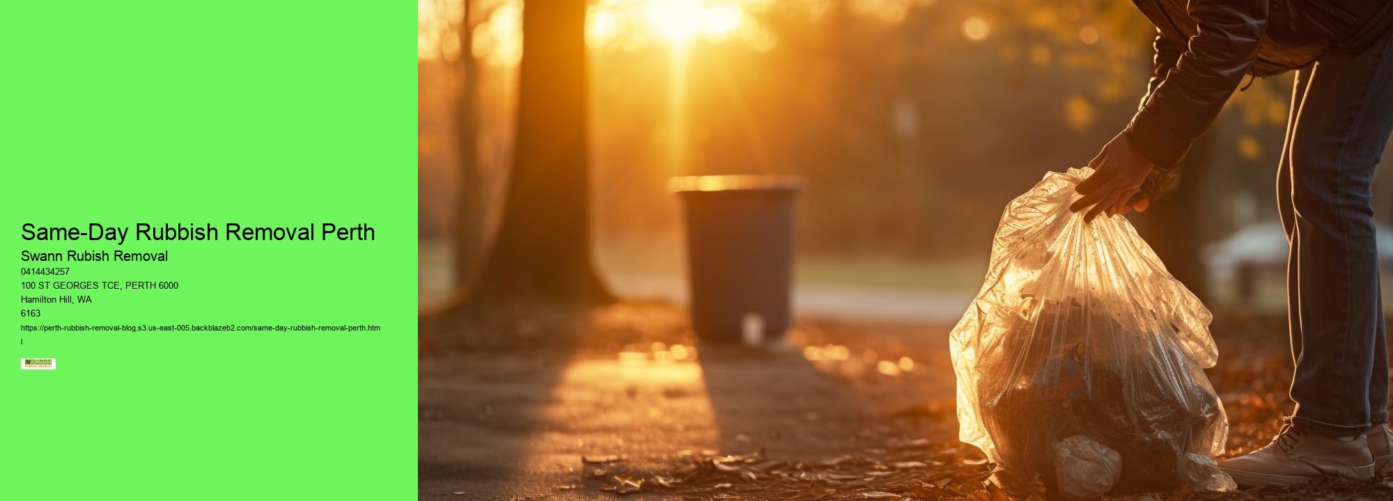 Garden Waste Removal Perth